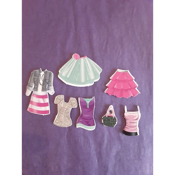 Barbie Paper Doll Fashion Magnet Maker 2001 by Tara Toys Vintage Play Style - Picture 10 of 12